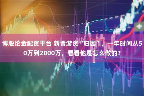 博股论金配资平台 新晋游资“归因”，一年时间从50万到2000万，看看他是怎么做的？