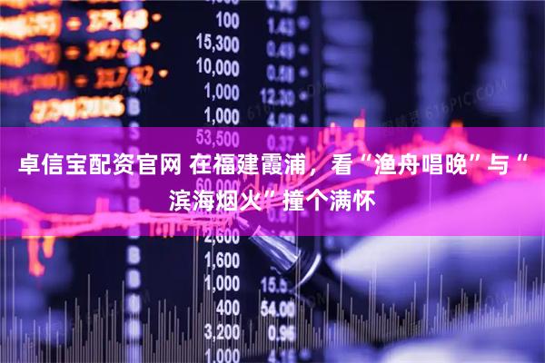 卓信宝配资官网 在福建霞浦，看“渔舟唱晚”与“滨海烟火”撞个满怀